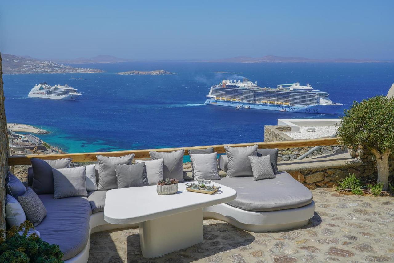 Apanema Villas, Mykonos Tourlos Esterno foto